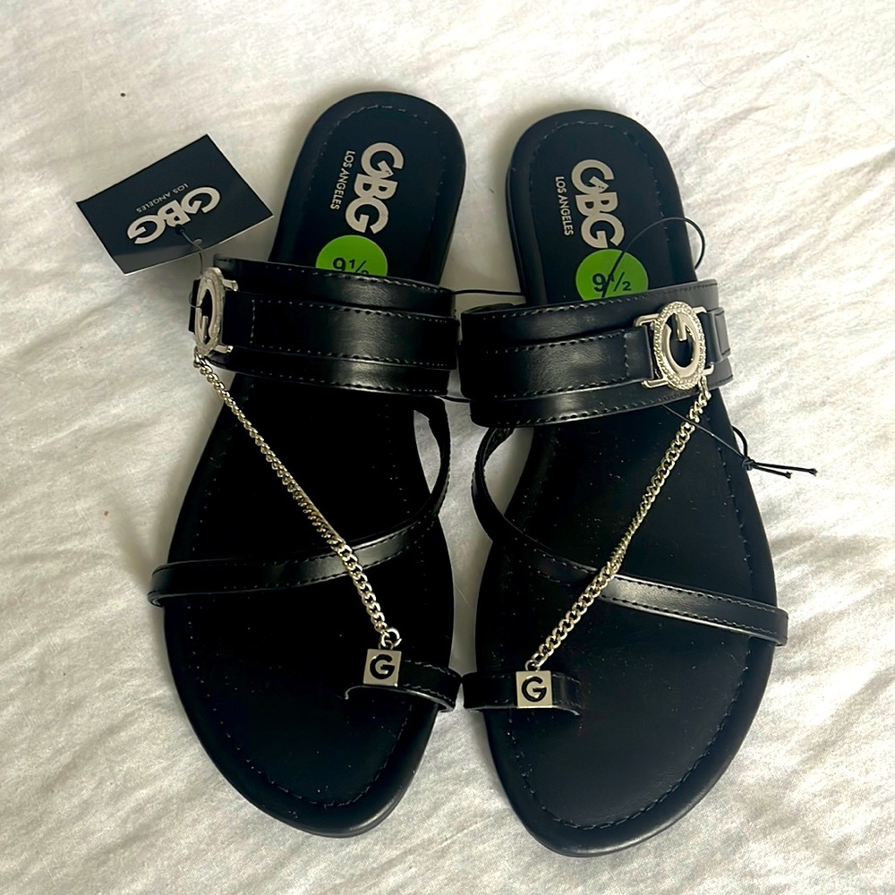 New Black Sandals